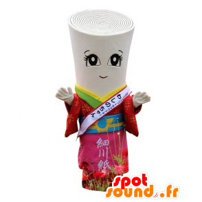 Washino chan Maskottchen, weiße Papierrolle - MASFR26894 - Yuru-Chara japanischen Maskottchen