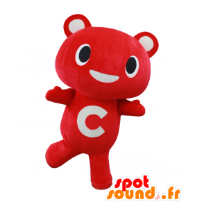 Mascota del Código Yosuke, rojo grande de peluche y blanco - MASFR26897 - Yuru-Chara mascotas japonesas