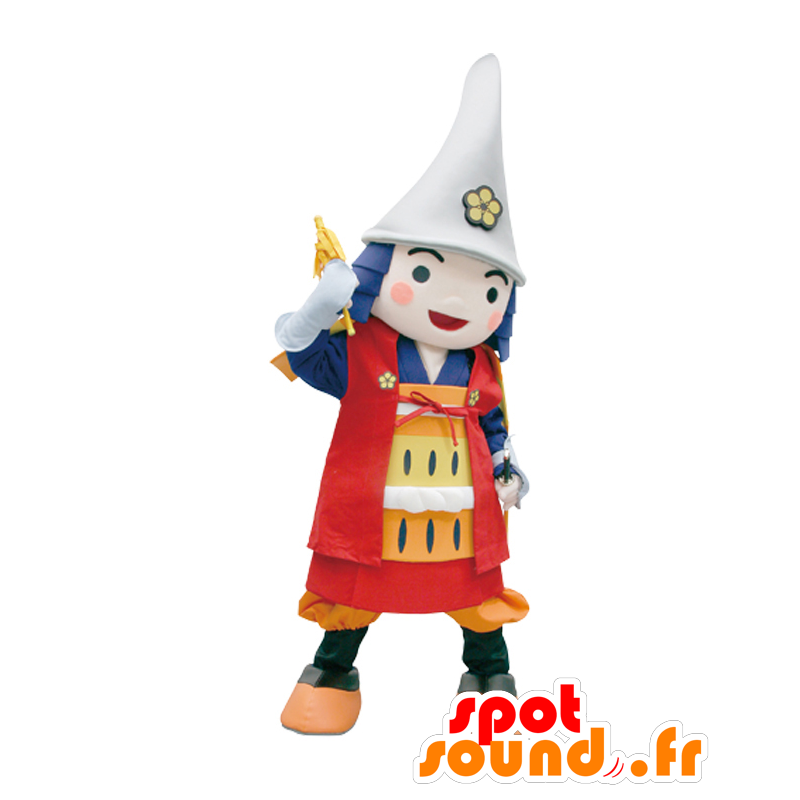 Toshinaga kun mascot, colorful samurai Toyama - MASFR26916 - Yuru-Chara Japanese mascots