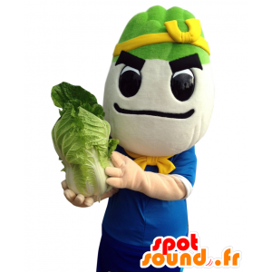 Hachinamaru mascot, giant white Chinese cabbage - MASFR26925 - Yuru-Chara Japanese mascots