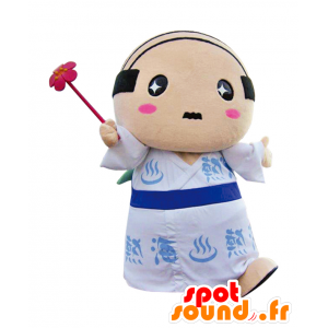 Atsuo mascot, man, fairy, with a white tunic - MASFR26937 - Yuru-Chara Japanese mascots