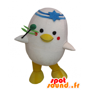 Maskotka Sharoumu Chan białego seagull z gwiazdą - MASFR26945 - Yuru-Chara japońskie Maskotki