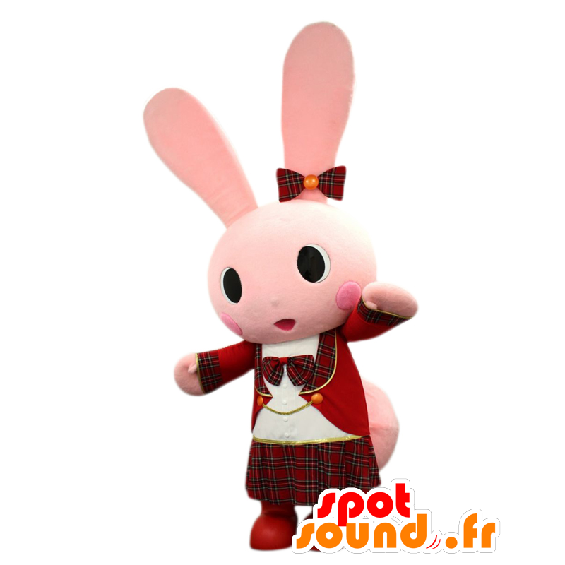 ゆるキャラマスコット日本人 の マスコット月野マナン キルトピンクのウサギ 色変更 変化なし 切る L 180 190センチ 撮影に最適 番号 服とは 写真にある場合 番号 付属品 番号