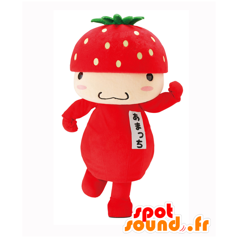 Maskotka Amaou, gigantyczne truskawki Fukuoka Miasto - MASFR26959 - Yuru-Chara japońskie Maskotki Maskotka Amaou, gigantyczne truskawki Fukuoka Miasto - MASFR26959 - Yuru-Chara japońskie Maskotki