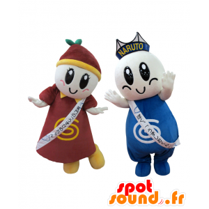 Mascotes Whirlpool Kun e Chan Uzuhime - MASFR26962 - Yuru-Chara Mascotes japoneses