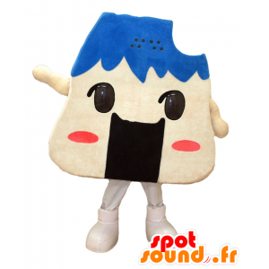 Musubin mascotte, blauw en witte berg, Mount Fuji - MASFR26965 - Yuru-Chara Japanse Mascottes