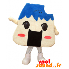 Musubin mascot, blue and white mountain, Mount Fuji - MASFR26965 - Yuru-Chara Japanese mascots