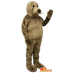 Mascotte bruine zeeleeuw. Sea Lion Costume - Seal mascottes - MASFR006990 - SpotSound.fr