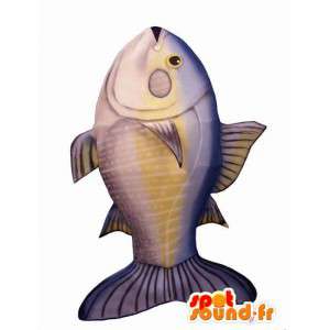 Truta Mascot, peixe gigante muito realista - MASFR006991 - mascotes peixe
