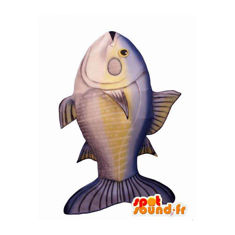 Truta Mascot, peixe gigante muito realista - MASFR006991 - mascotes peixe