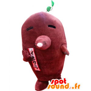 Kawagoe Tsurutsu mascot, taupe giant, sweet potato - MASFR26999 - Yuru-Chara Japanese mascots