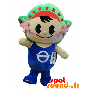 Maskot Hinode-chan chlapec s třešňové květy - MASFR27018 - Yuru-Chara japonské Maskoti