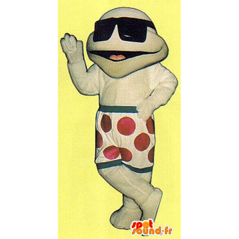 Maskotka żaba gigant, bardzo śmieszne - MASFR006994 - żaba Mascot