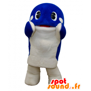 Kaio Maskottchen, blau und weiß riesigen Delfin - MASFR27022 - Yuru-Chara japanischen Maskottchen