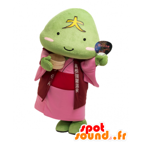 Mascotte Gora primavera calda, pietra vulcanica verde, l'uranio - MASFR27027 - Yuru-Chara mascotte giapponese