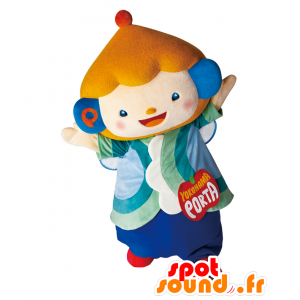 Porurun mascot, colorful character, clown - MASFR27031 - Yuru-Chara Japanese mascots