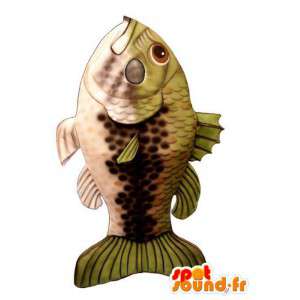 Muito realista mascote peixe gigante - MASFR006996 - mascotes peixe
