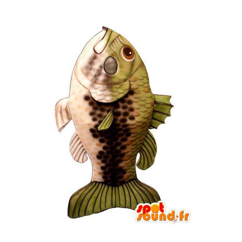 Mascot realistic giant fish - MASFR006996 - Mascots fish