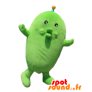 Mascot Fu Man, big giant green man - MASFR27045 - Yuru-Chara Japanese mascots