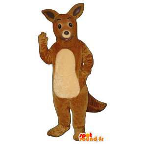Kenguru kostyme. Kangaroo Costume - MASFR006997 - Kangaroo maskoter