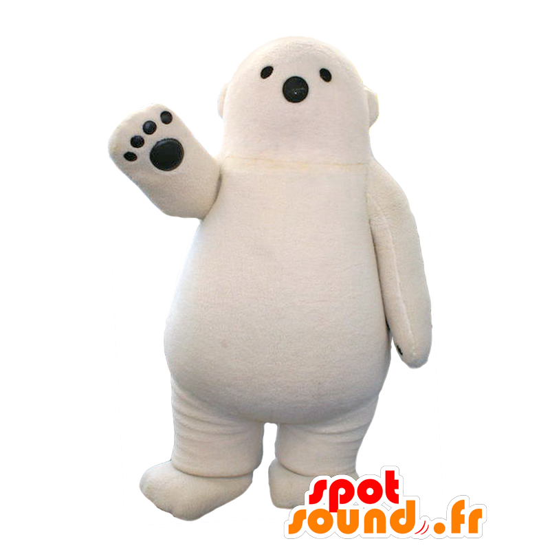 Hinokuma mascota, gran oso polar blanco y negro - MASFR27054 - Yuru-Chara mascotas japonesas