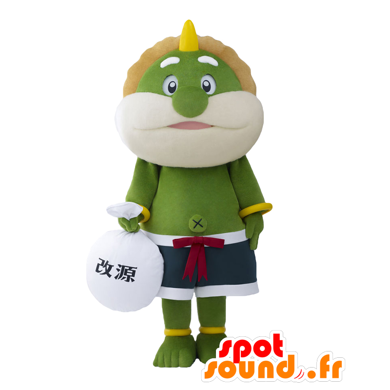 Kaigen mascota Fujin, hombre verde, dios medicina - MASFR27072 - Yuru-Chara mascotas japonesas