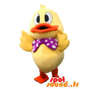Kenichi-kun mascot, yellow duck and orange, giant - MASFR27075 - Yuru-Chara Japanese mascots