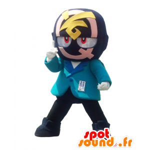 La sua mascotte Tycoon, pupazzo di neve insolita e colorata - MASFR27076 - Yuru-Chara mascotte giapponese