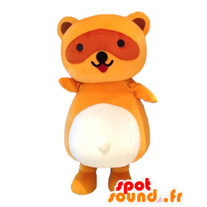 Mascot Kininarumon, brun og hvit teddy - MASFR27078 - Yuru-Chara japanske Mascots
