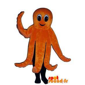 Mascotte polpo arancione. Costume Octopus - MASFR007000 - Mascotte dell'oceano