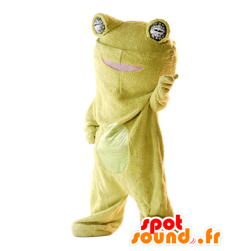 Kaeru kun Maskottchen, grüner frosch, Riesen - MASFR27091 - Yuru-Chara japanischen Maskottchen