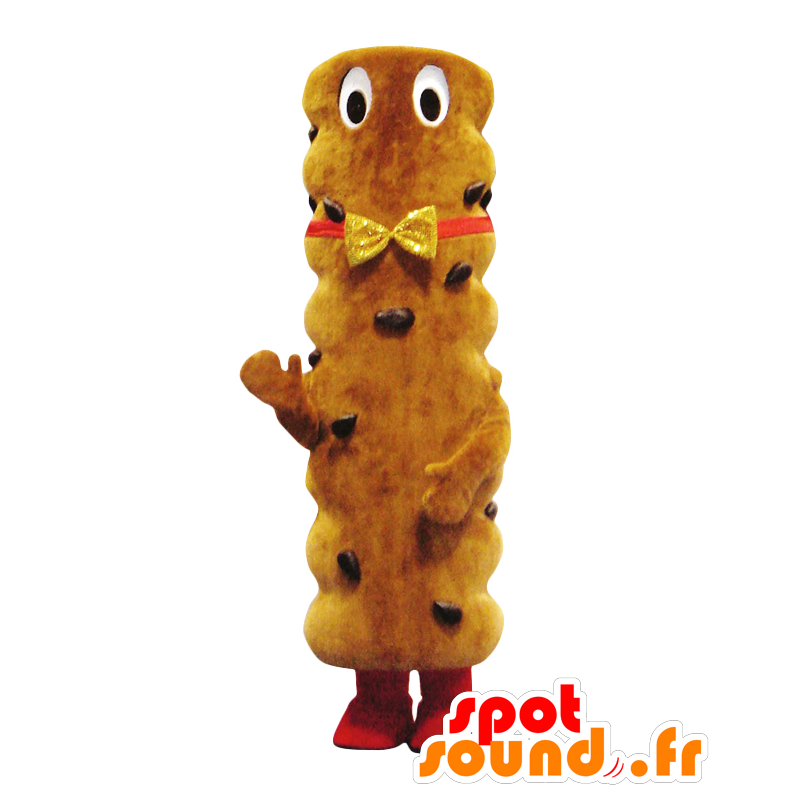 Asupara maskot, brun aspargeskage - Spotsound maskot kostume