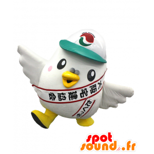 Takutchi Maskottchen, große weiße und gelbe Vogel - MASFR27096 - Yuru-Chara japanischen Maskottchen