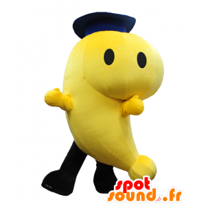 Mascotte de Happi Yon, têtard, poisson jaune géant - MASFR27099 - Mascottes Yuru-Chara Japonaises