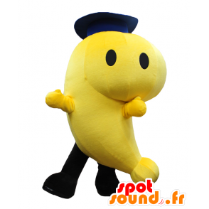 Mascotte Happi Yon, girino, gigante pesce giallo - MASFR27099 - Yuru-Chara mascotte giapponese