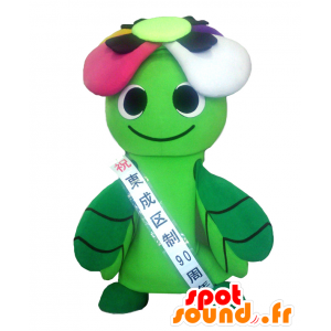 Frenzy Mascotte, piante verdi con petali colorati - MASFR27105 - Yuru-Chara mascotte giapponese