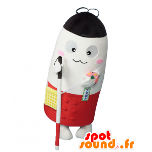 Tsuepon mascot, giant white cane for the blind - MASFR27116 - Yuru-Chara Japanese mascots