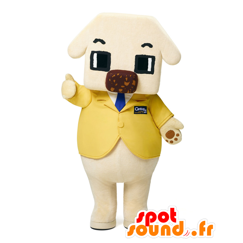 Mascot Senchuri-kun, Labrador dorado amarillento - MASFR27146 - Yuru-Chara mascotas japonesas