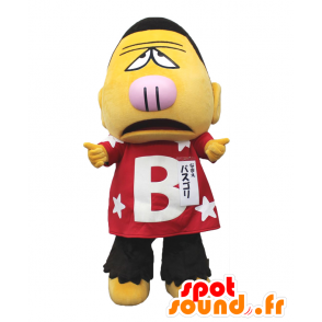 Basugori mascotte, carattere giallo con broncio - MASFR27150 - Yuru-Chara mascotte giapponese