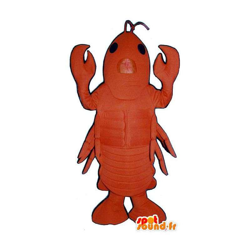 Hummer forkledning. Disguise krepsdyr - MASFR007008 - Maskoter Lobster