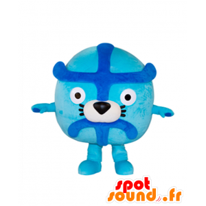 Mascot Itchino, animal azul e branco, bonito e engraçado - MASFR27161 - Yuru-Chara Mascotes japoneses