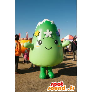 Mascot Iyasunda very cute green mountains and white - MASFR27180 - Yuru-Chara Japanese mascots