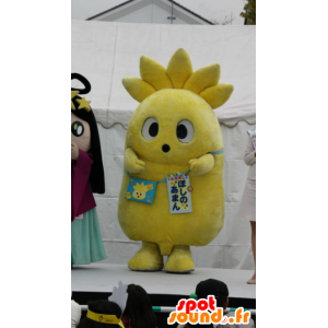 Maskot Aman hvězda - obří žlutá hvězda maskot - MASFR27181 - Yuru-Chara japonské Maskoti