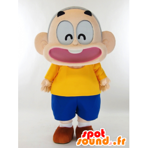 Bonchikun mascot, funny boy with a big smile - MASFR27182 - Yuru-Chara Japanese mascots