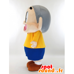 Bonchikun mascot, funny boy with a big smile - MASFR27182 - Yuru-Chara Japanese mascots