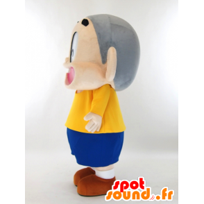 Mascot Bonchikun, hauska poika hymyssä suin - MASFR27182 - Mascottes Yuru-Chara Japonaises