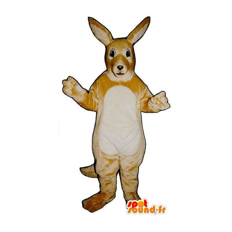 Mascotte de kangourou très réaliste. Costume de kangourou - MASFR007013 - Mascottes Kangourou