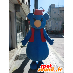 Pukupuku maskot, bamse trist, med en stor nese - MASFR27196 - Yuru-Chara japanske Mascots