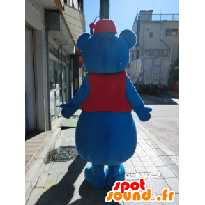 Pukupuku mascot, teddy to look sad, with a big nose - MASFR27196 - Yuru-Chara Japanese mascots