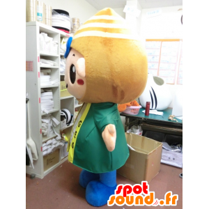 Jiotcho Choshi Geopark mascotte ragazzo con un faro - MASFR27197 - Yuru-Chara mascotte giapponese